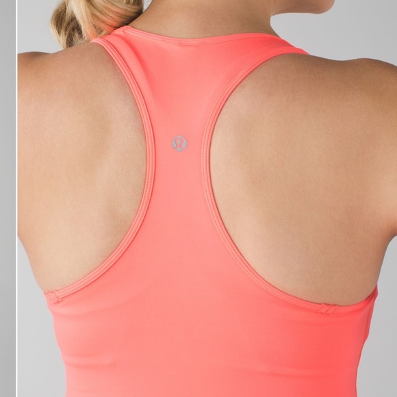 Lululemon Cool Racerback Luxtreme 8 Coral - Picture 3 of 10